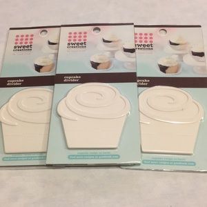 3 Cupcake Dividers NEW Cakes From Fair to Fabulous